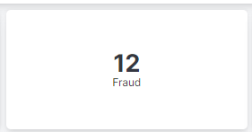 Fraud widget